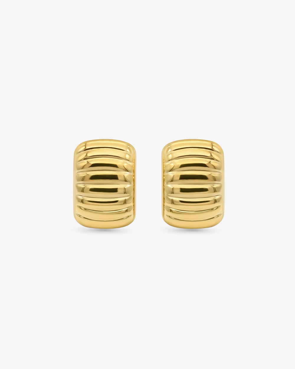 Ripple Earrings Gold