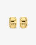 Ripple Earrings Gold