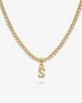 Tennis Letter Necklace