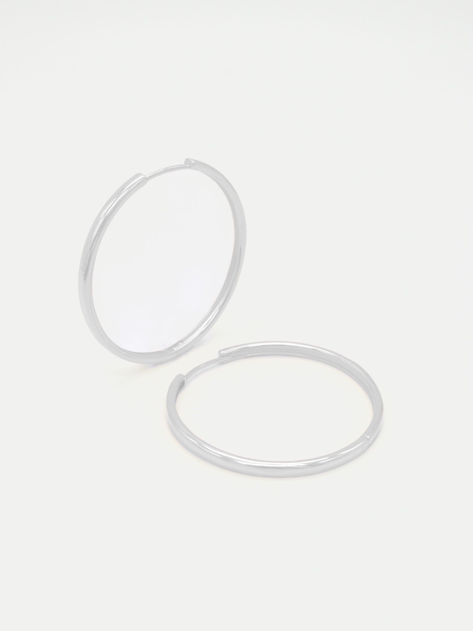 Perfect Hoops (XL) Silver