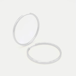 Perfect Hoops (XL) Silver