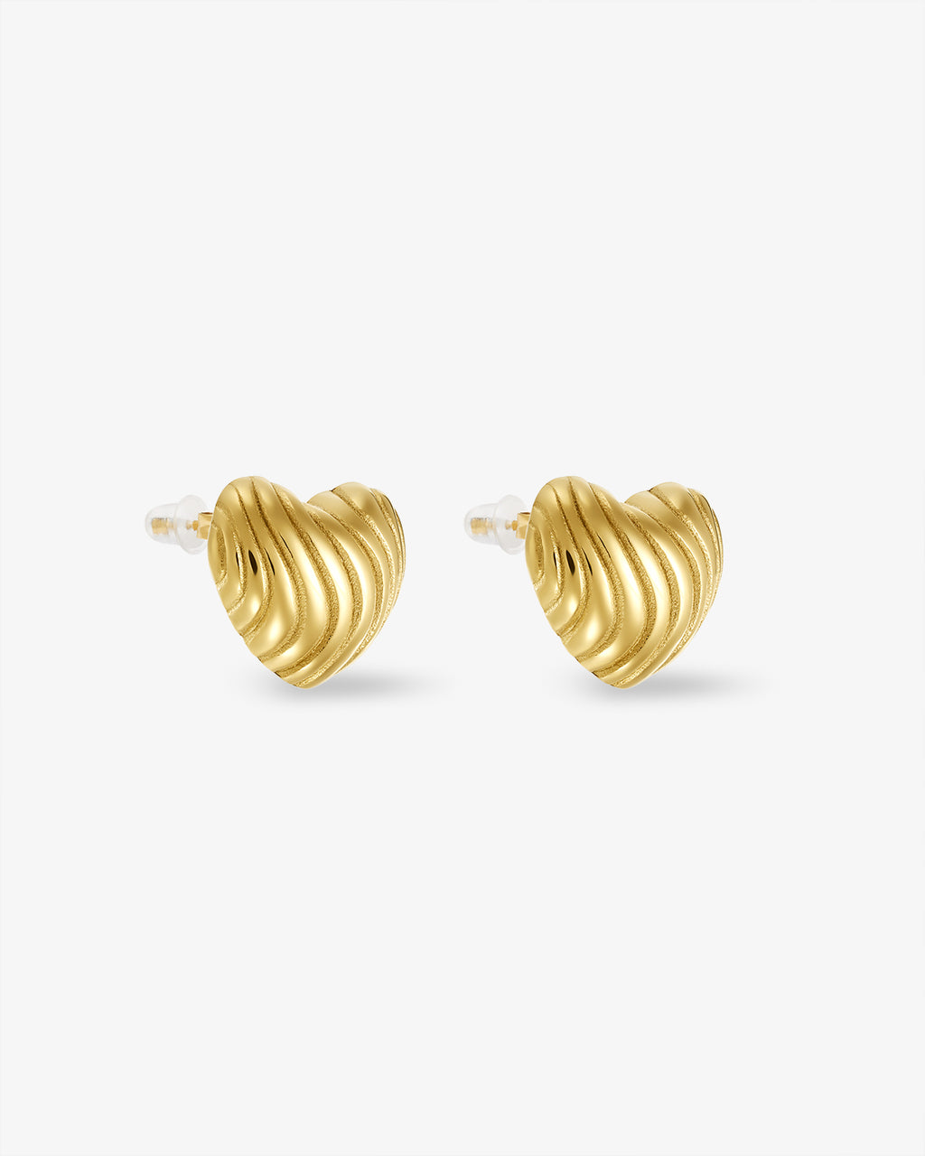 Wavy Heart Earrings