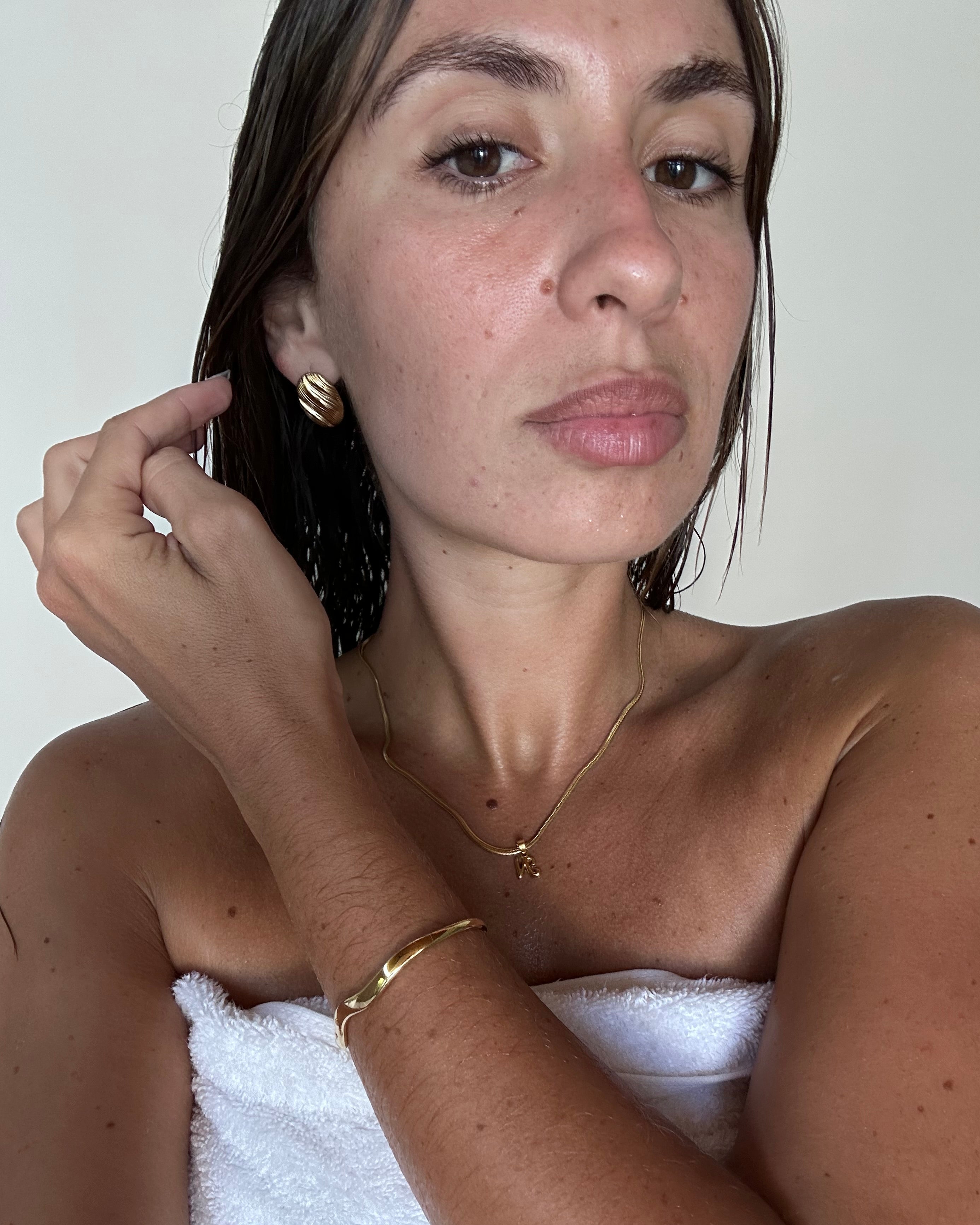 Velvet Earrings Gold