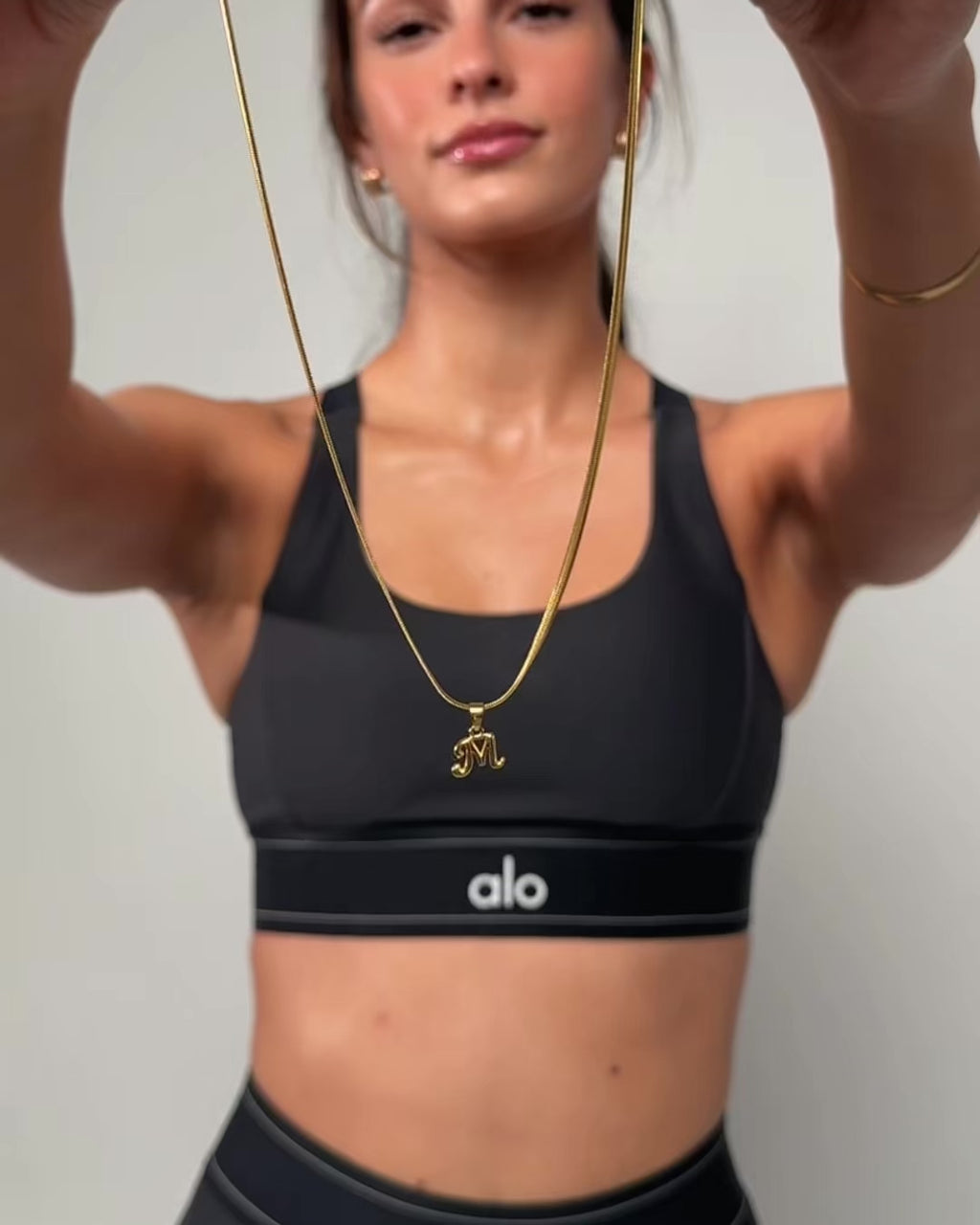 Bone Letter Necklace