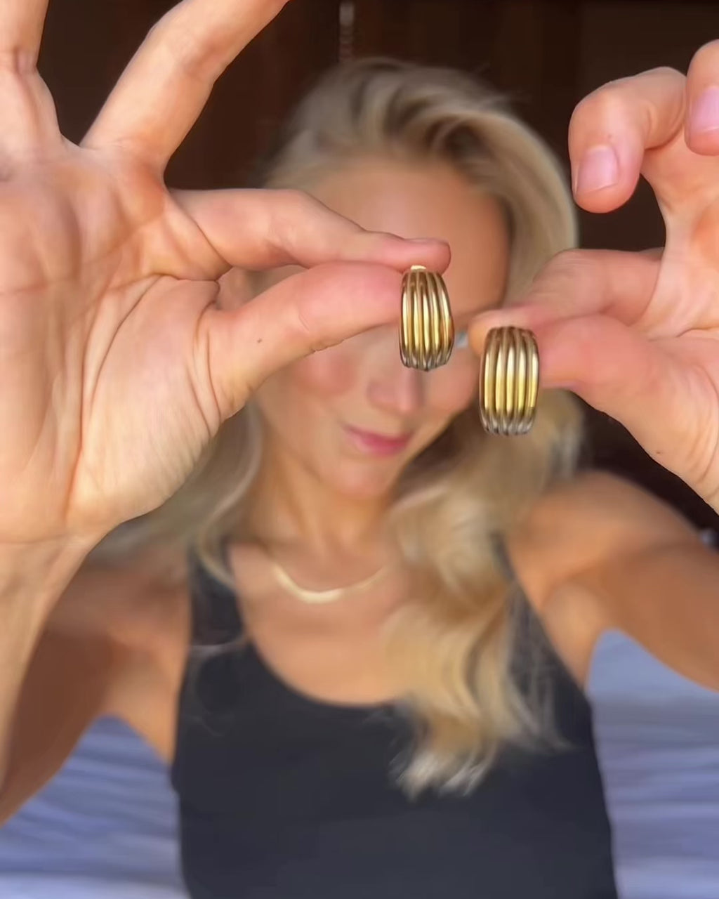 Ribbed Hoops
