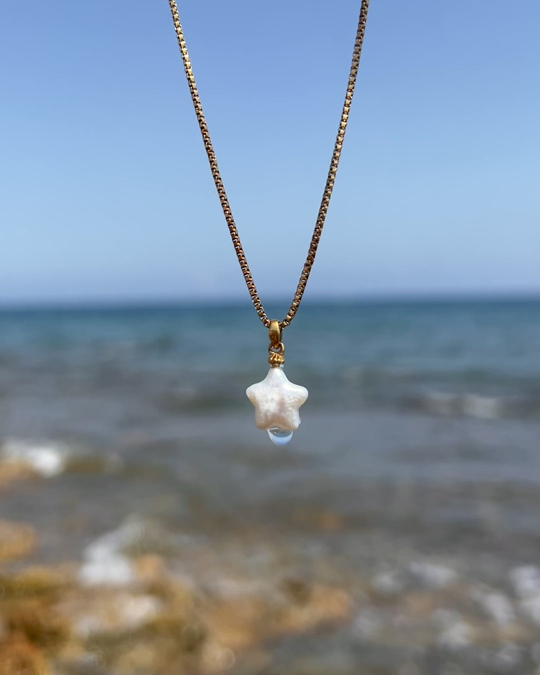 Pearl Star Necklace