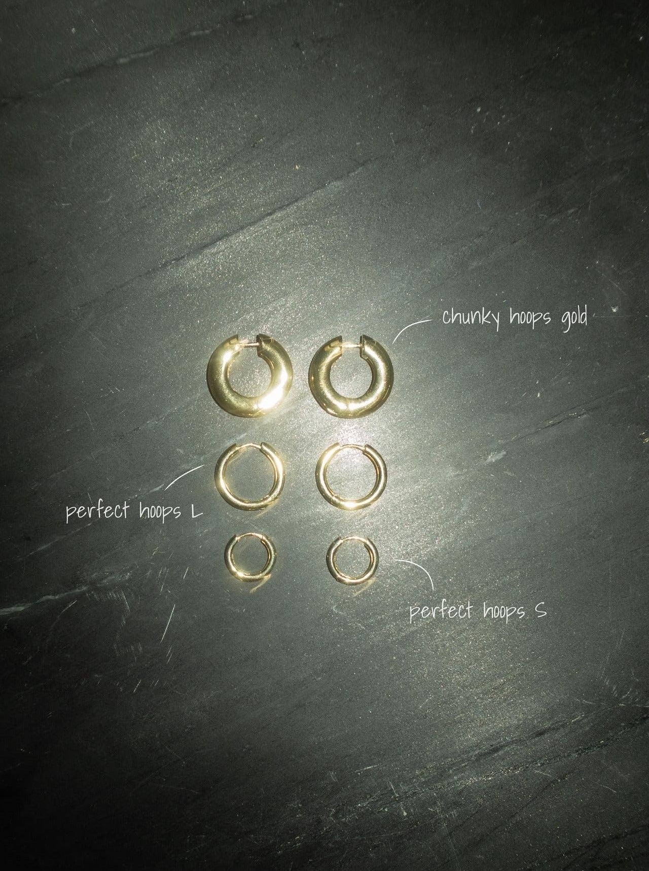 Perfect Hoops (L) Gold