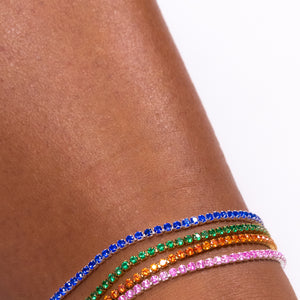 Midnight Anklet Silver