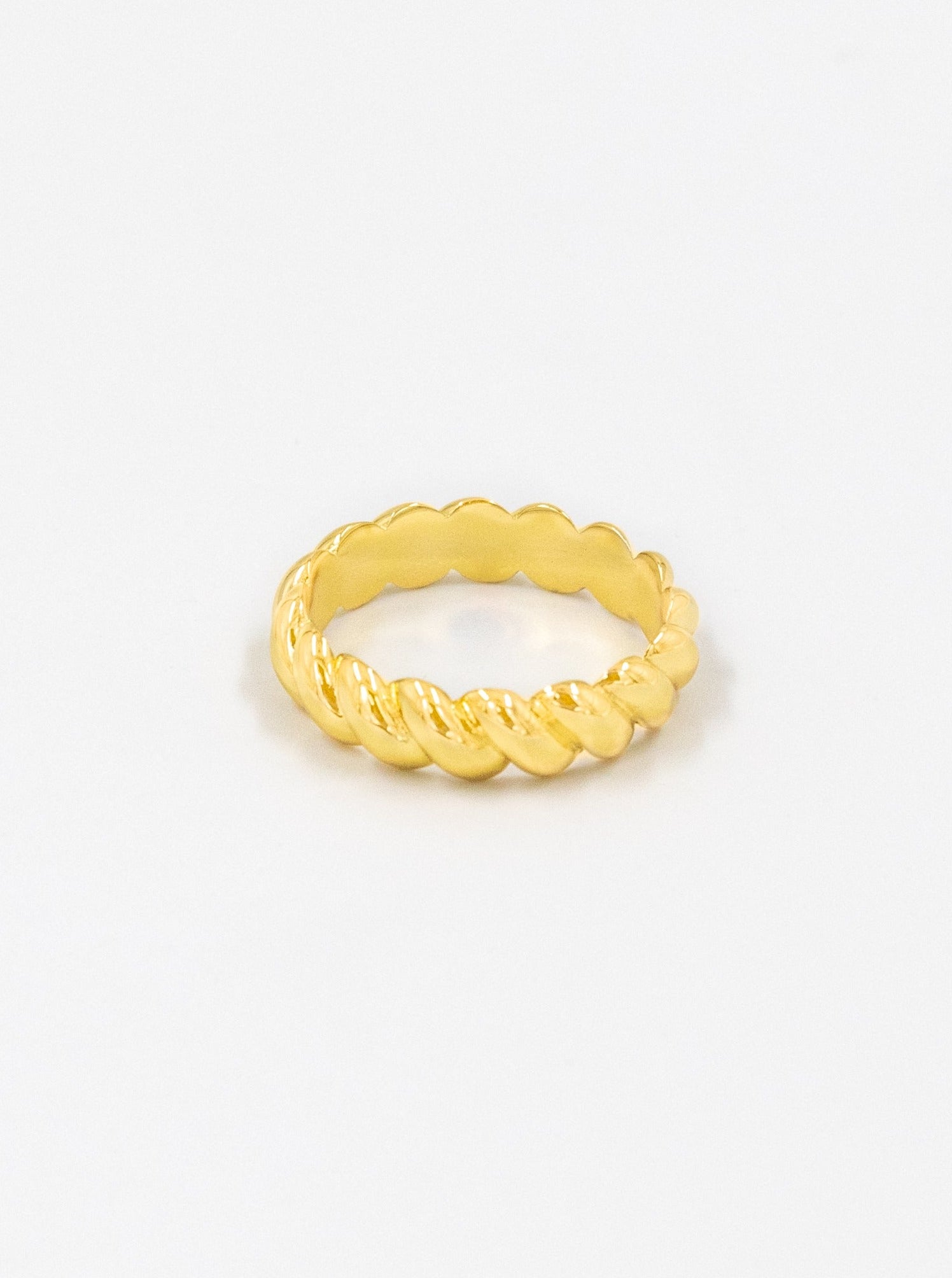 Swirl Ring Gold