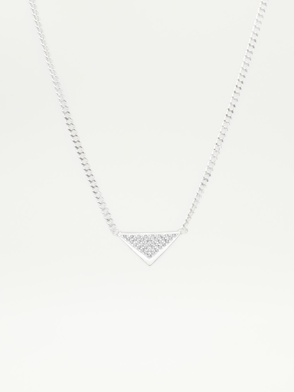 Martini Necklace Silver