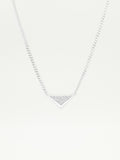 Martini Necklace Silver