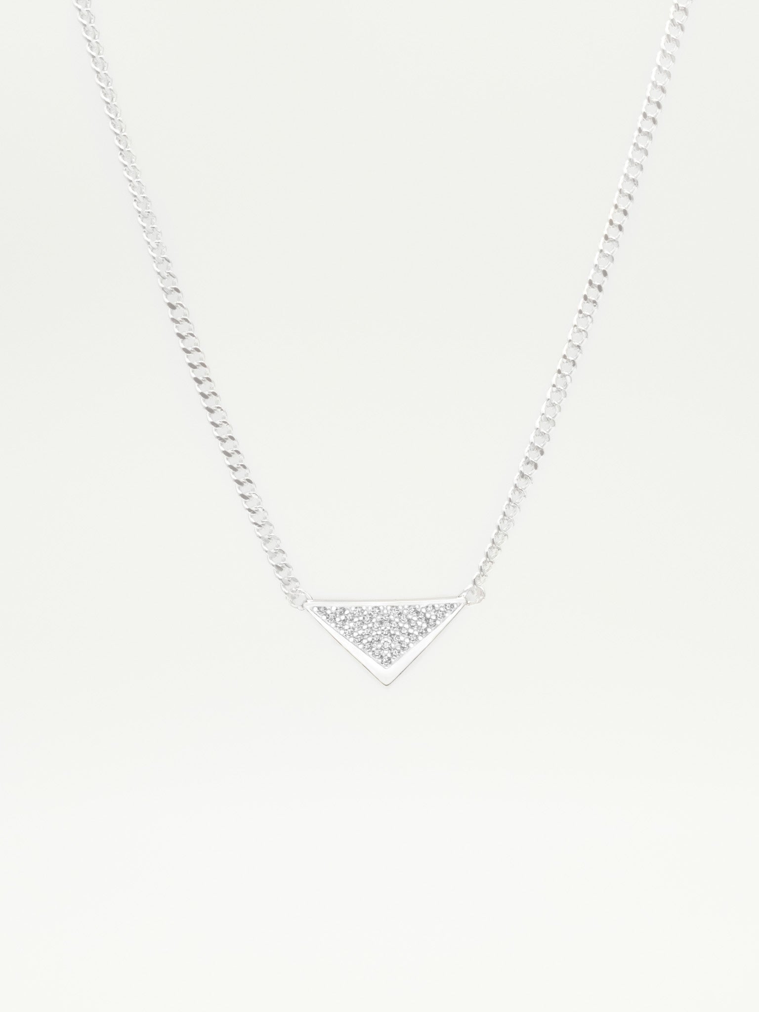 Martini Necklace Silver