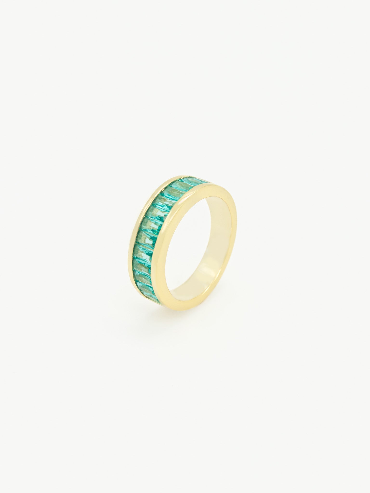 Club Ring Aqua Gold